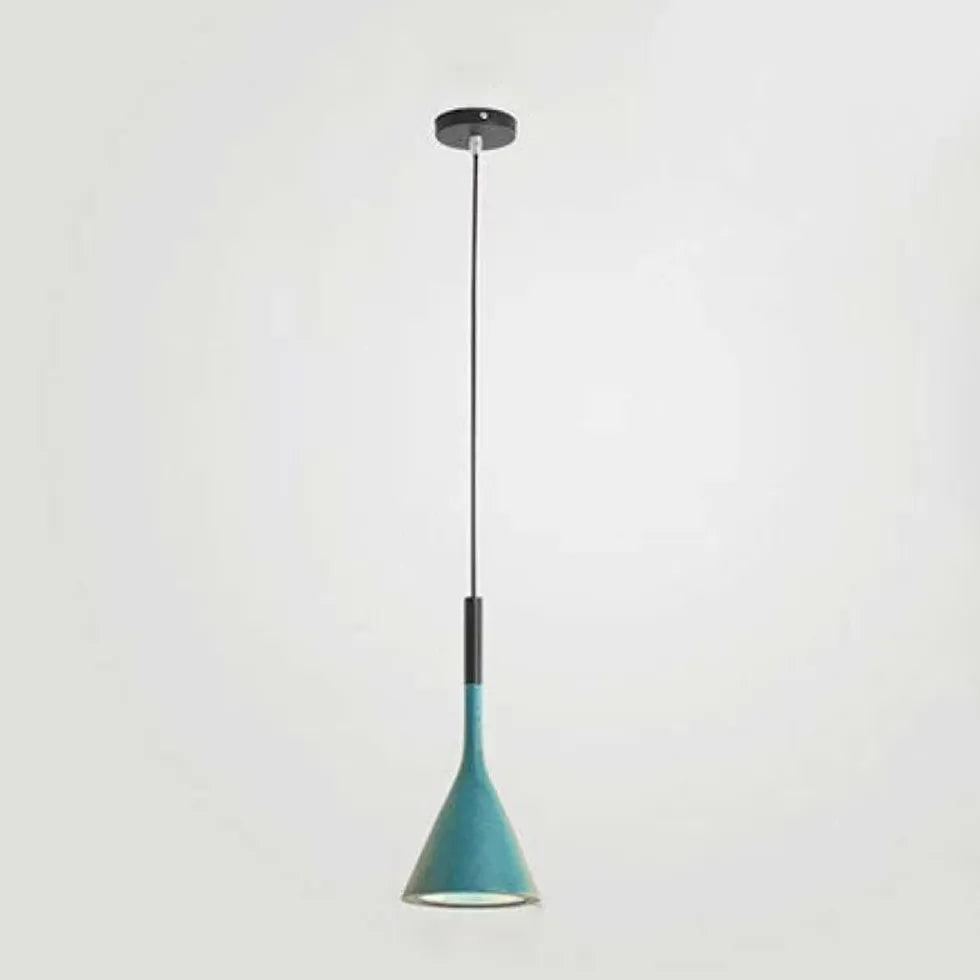 Cone Black Bedroom Modern Pendant Light - Clowas