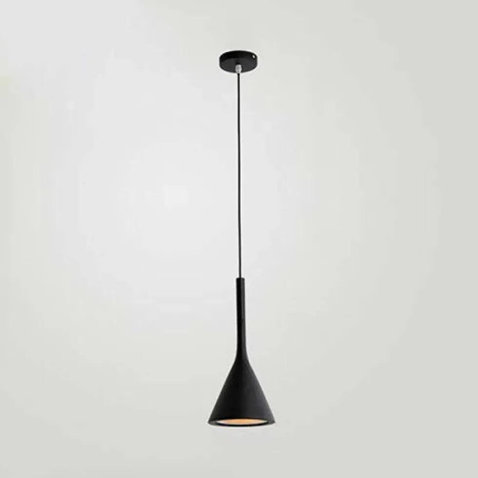 Cone Black Bedroom Modern Pendant Light - Clowas
