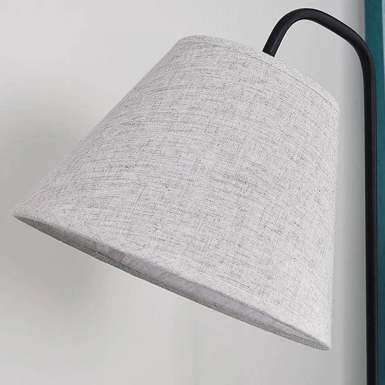 Cone-Shaped Tripod Floor Lamp with Desk Lamp - Clowas