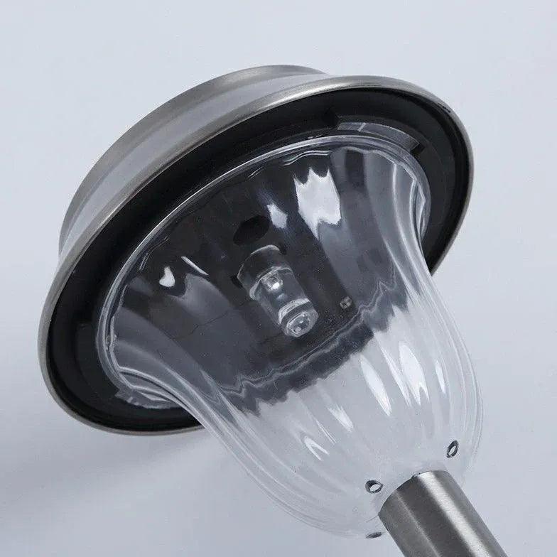 Conical Transparent Lawn Solar Street Light - Clowas