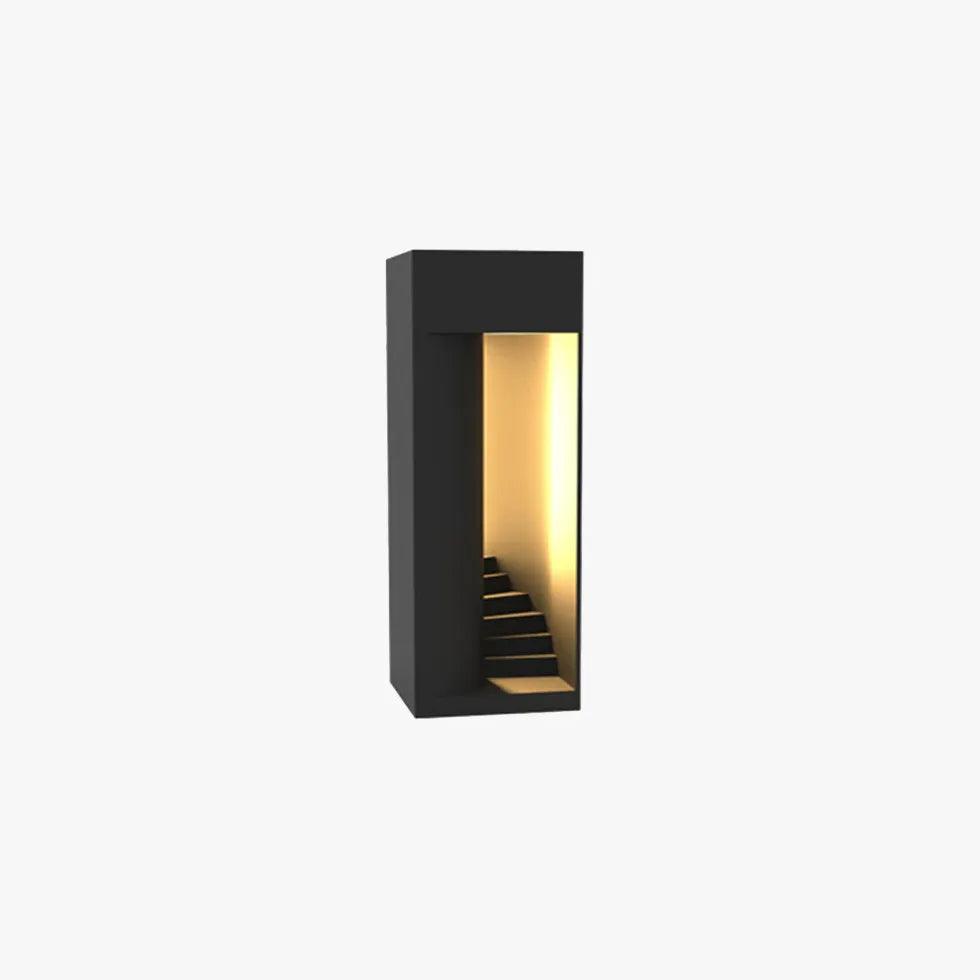 Contemporary Cube Step Outdoor Floor lamps - Clowas