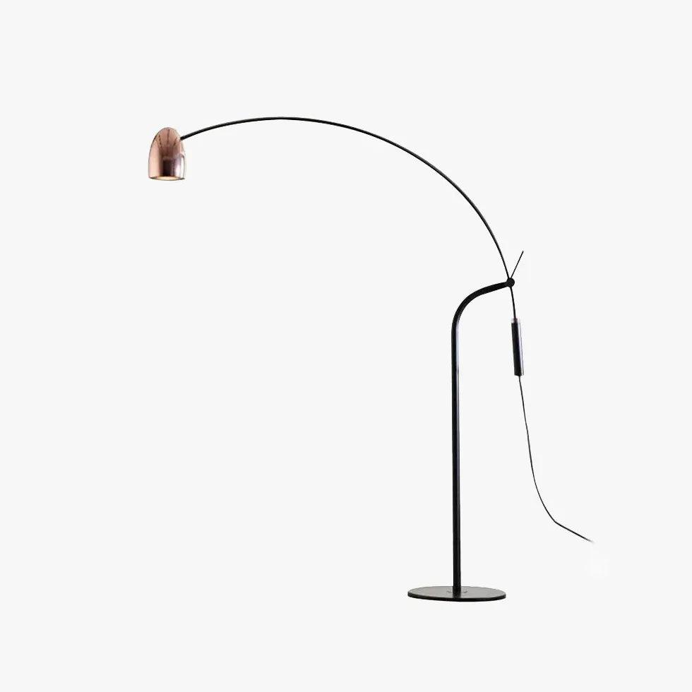 Adjustable Curved Linear Design Floor Lamp - Clowas