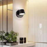 Black Cylindrical Led Modern Spotlight - Clowas