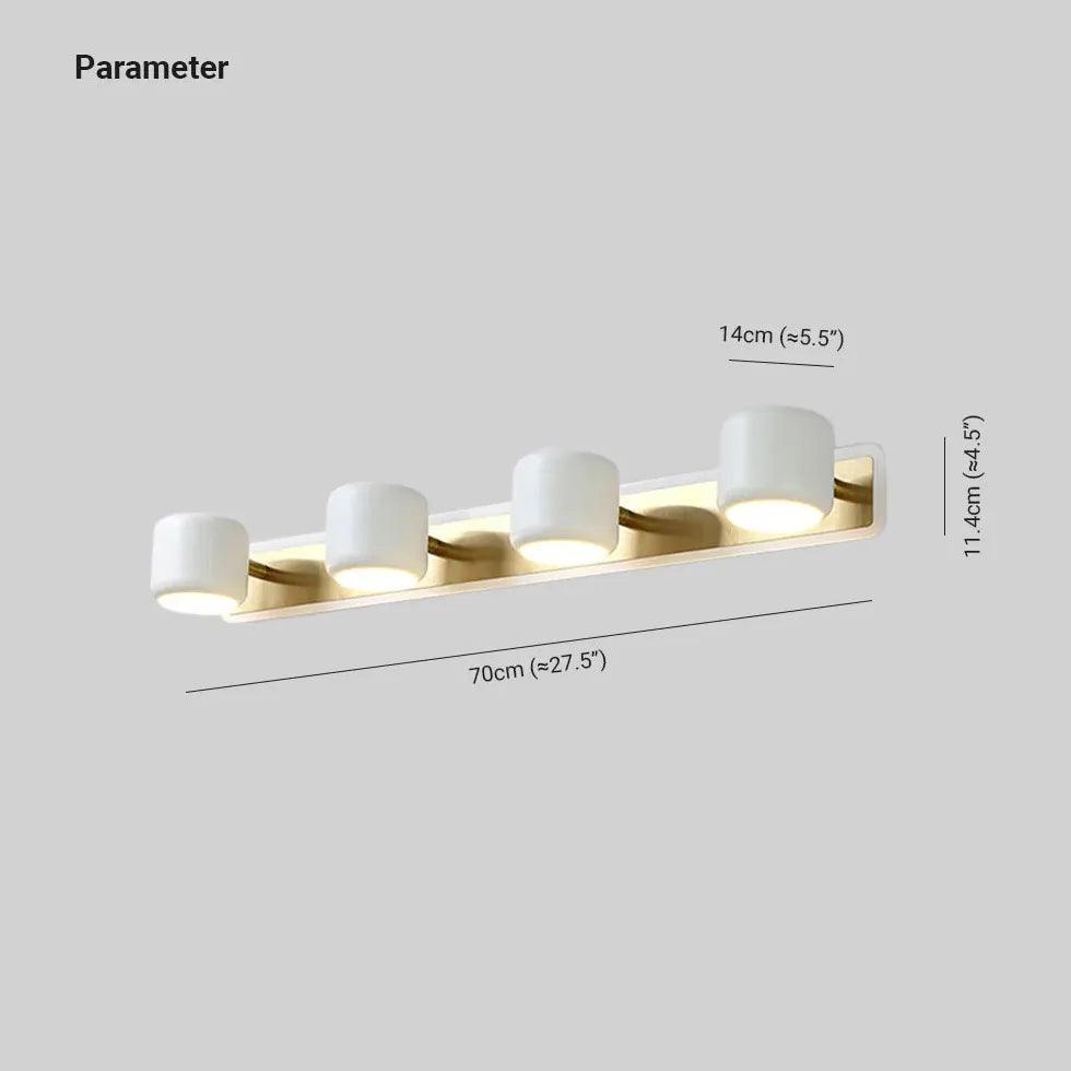 Cylindrical Shade Led Bathroom Spotlight - Clowas