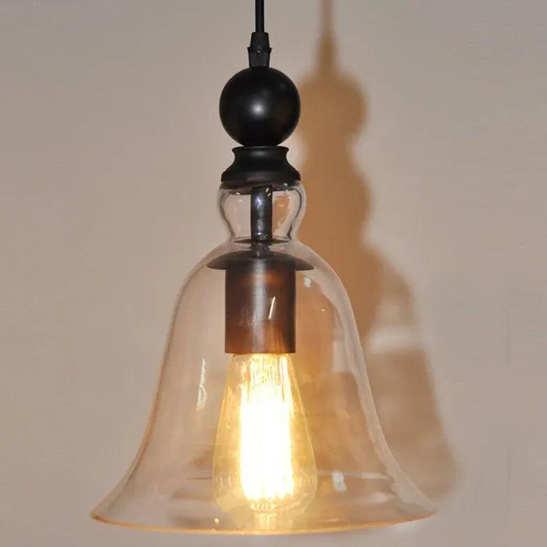 Transparent Glass Vintage Pendant Light - Clowas
