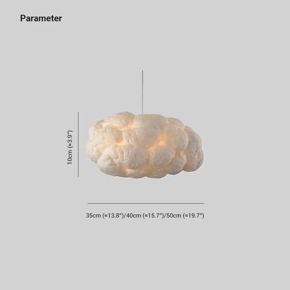 Cotton Ball Modern White Pendant Light - Clowas