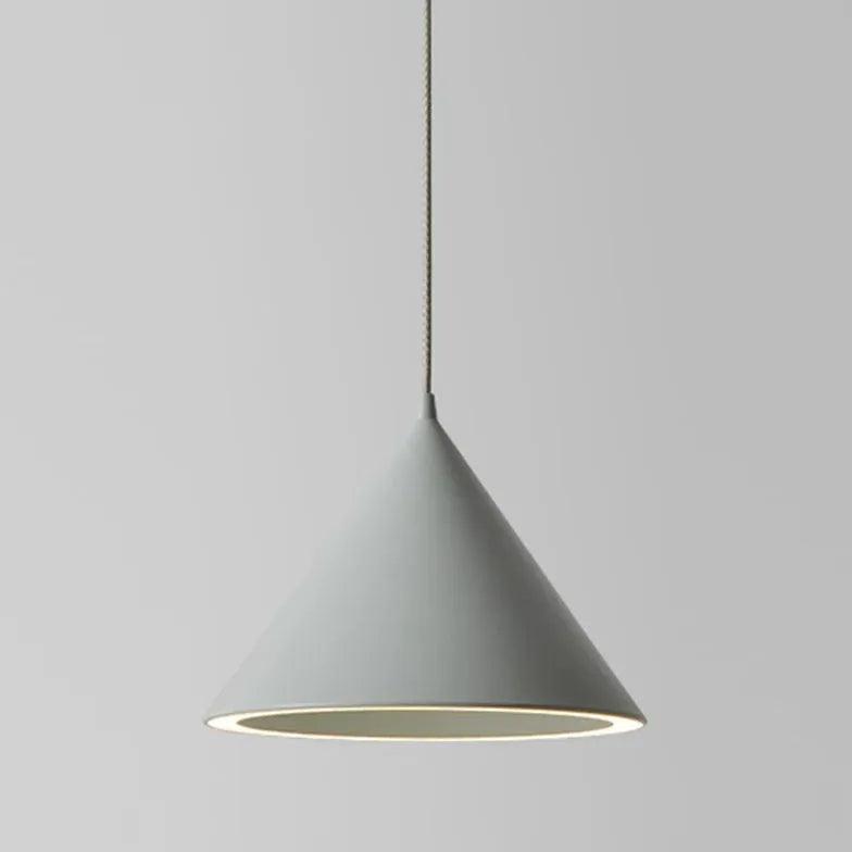 Creamy White Cone Modern Pendant Light - Clowas