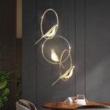 Magpie Metal LED Ring Pendant Light