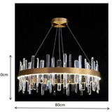 Crystal Bar LED Modern Pendant Light - Clowas