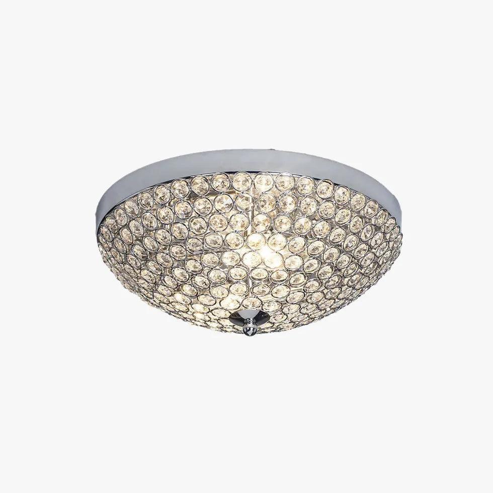 Crystal Beads LED Modern Flush Ceiling Lights - Clowas