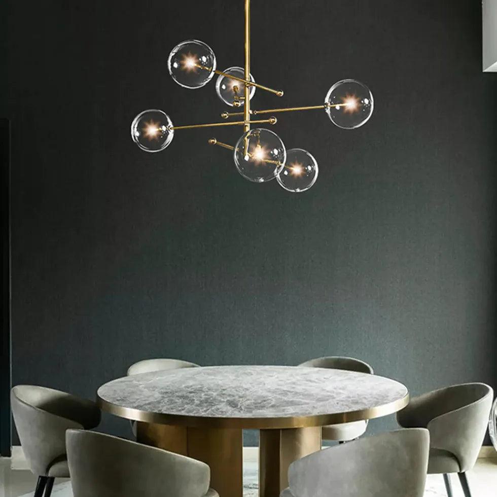 Crystal Grape Skewers Modern LED Pendant Light - Clowas