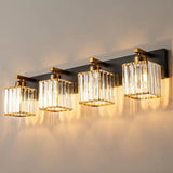 Crystal Wall Lights for Bathroom Gold - Clowas