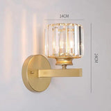 Cube Luxury Crystal Modern Wall Lights - Clowas