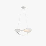 Curved Blades Bedroom White Pendant Light - Clowas