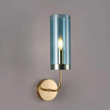 Brass and Glass Wall Lights in Elegant Design