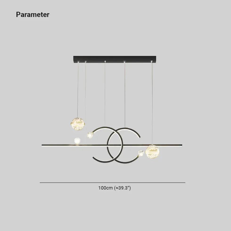 Decorative Stars Dining Room Modern Pendant Light - Clowas