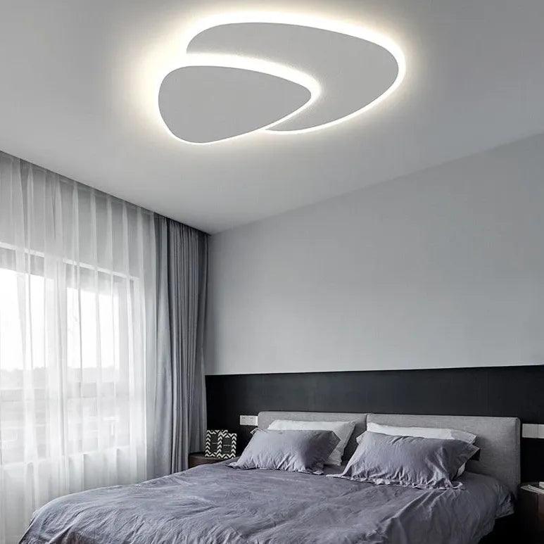 Decorative Style Modern White Flush Ceiling Lights - Clowas