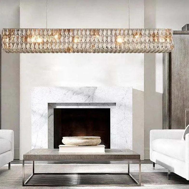 Diamond Cut Luxury Crystal Modern Pendant Light - Clowas