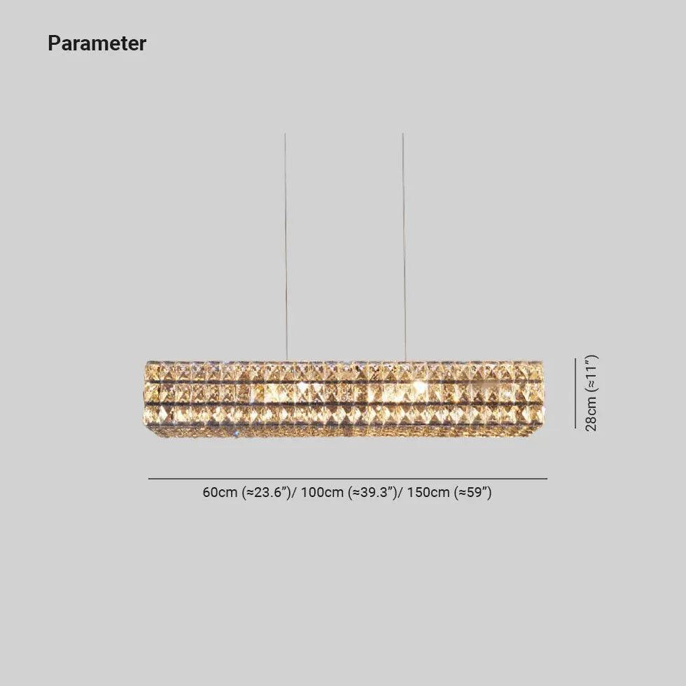 Diamond Cut Luxury Crystal Modern Pendant Light - Clowas