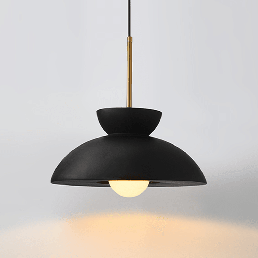 Black Gold Modern Pendant Light for Dining Room