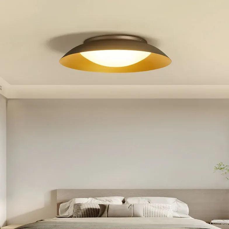 Dish-shaped Vintage Design Bedroom Ceiling Light - Clowas