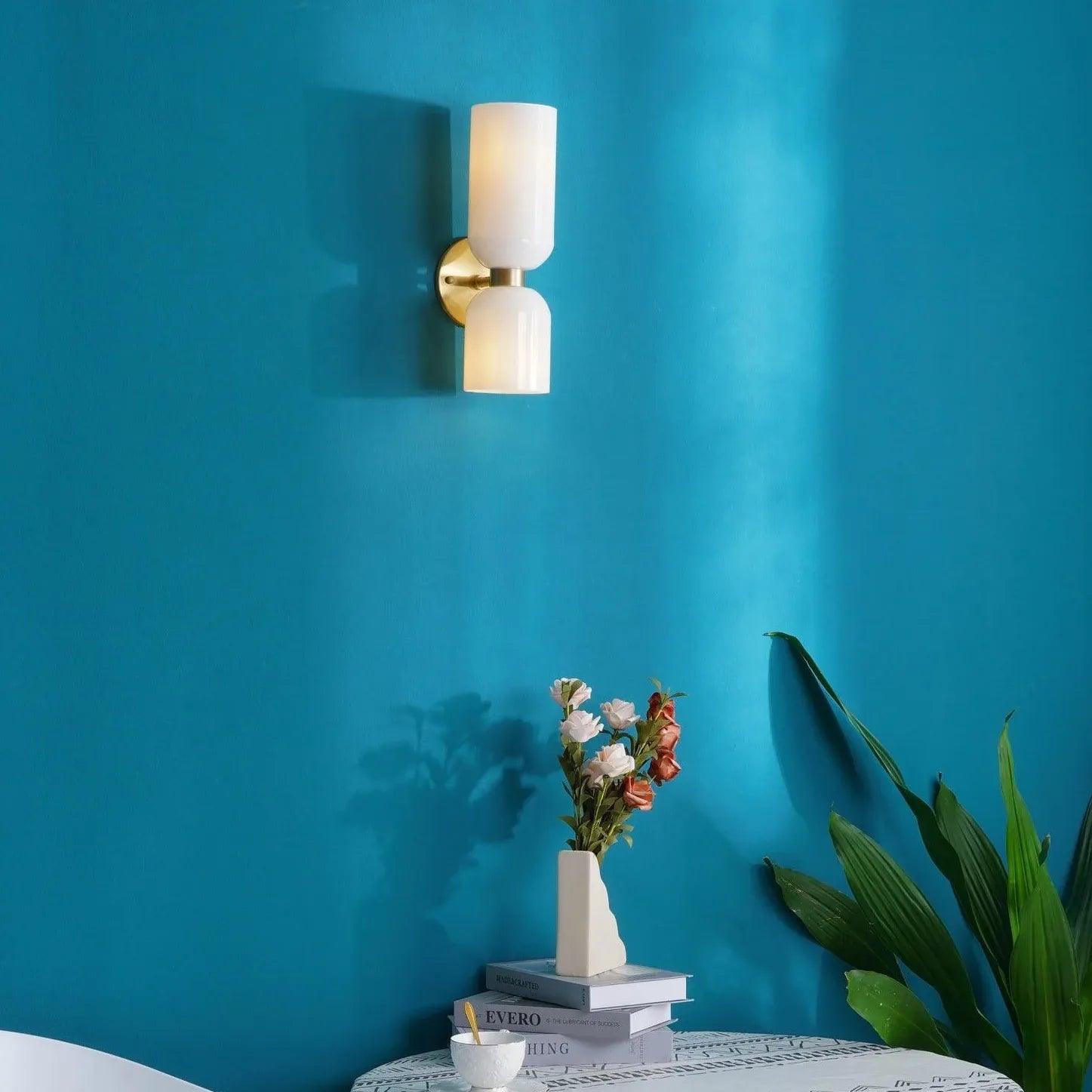 Double Head Glass Up and Down Lights - Clowas