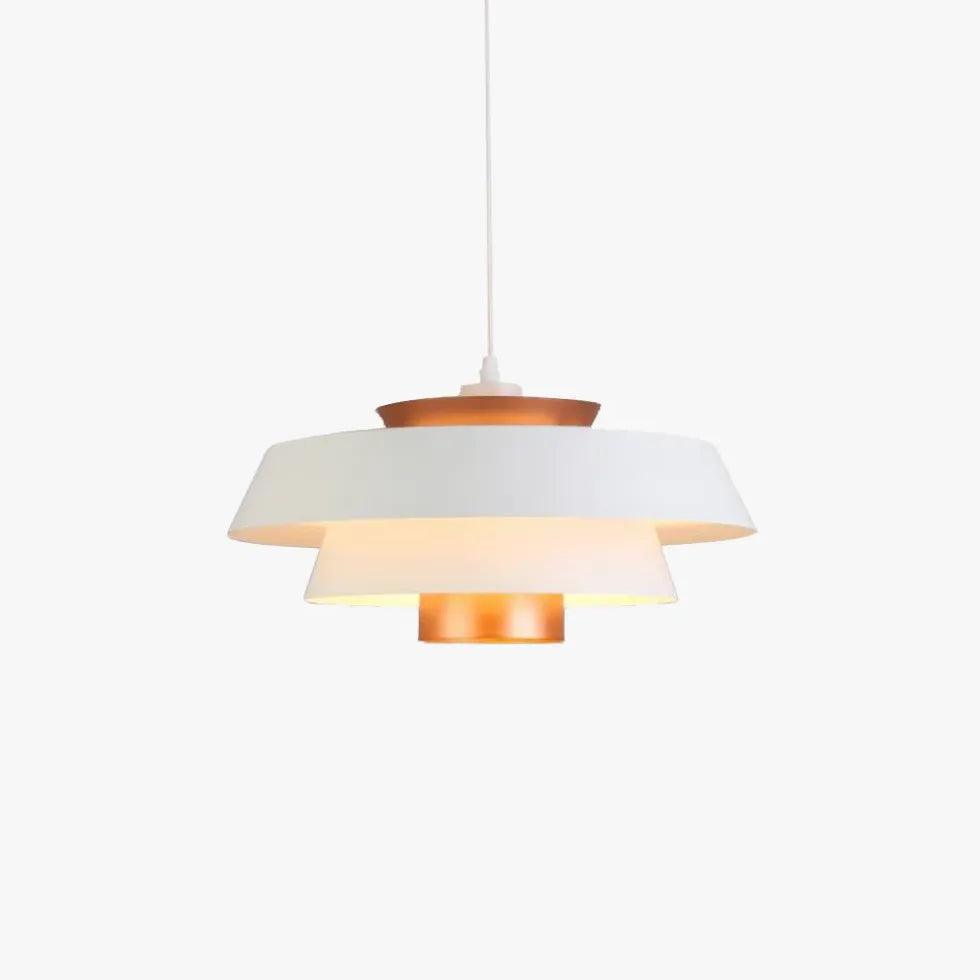 Double Layer Lampshade LED Modern Pendant Light - Clowas