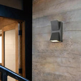 Driveway Wall Lights Modern Black - Clowas
