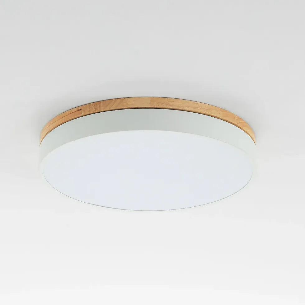 Drum Shaped Bedroom LED Flush Ceiling Lights - Clowas