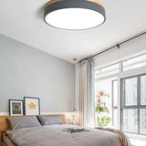 Drum Shaped Bedroom LED Flush Ceiling Lights - Clowas
