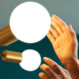 Contemporary Iron Double Heads Ceiling Light