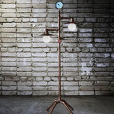 Dual Pipe Design Vintage Industrial Floor Lamp - Clowas