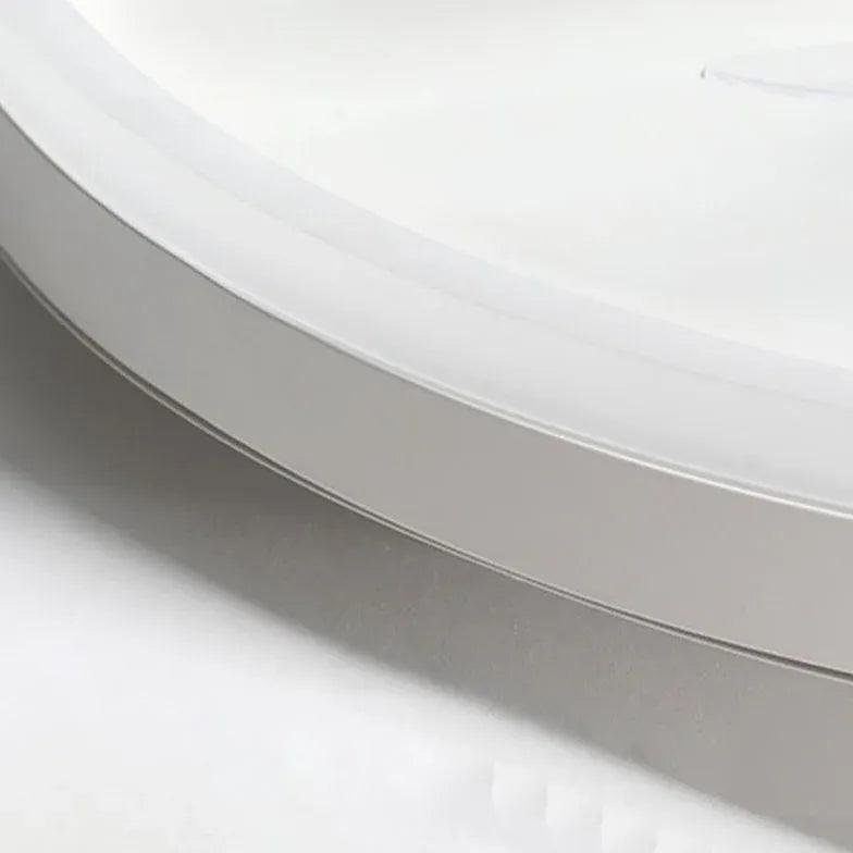 Edge LED Strip Minimalist Round Fan Light - Clowas