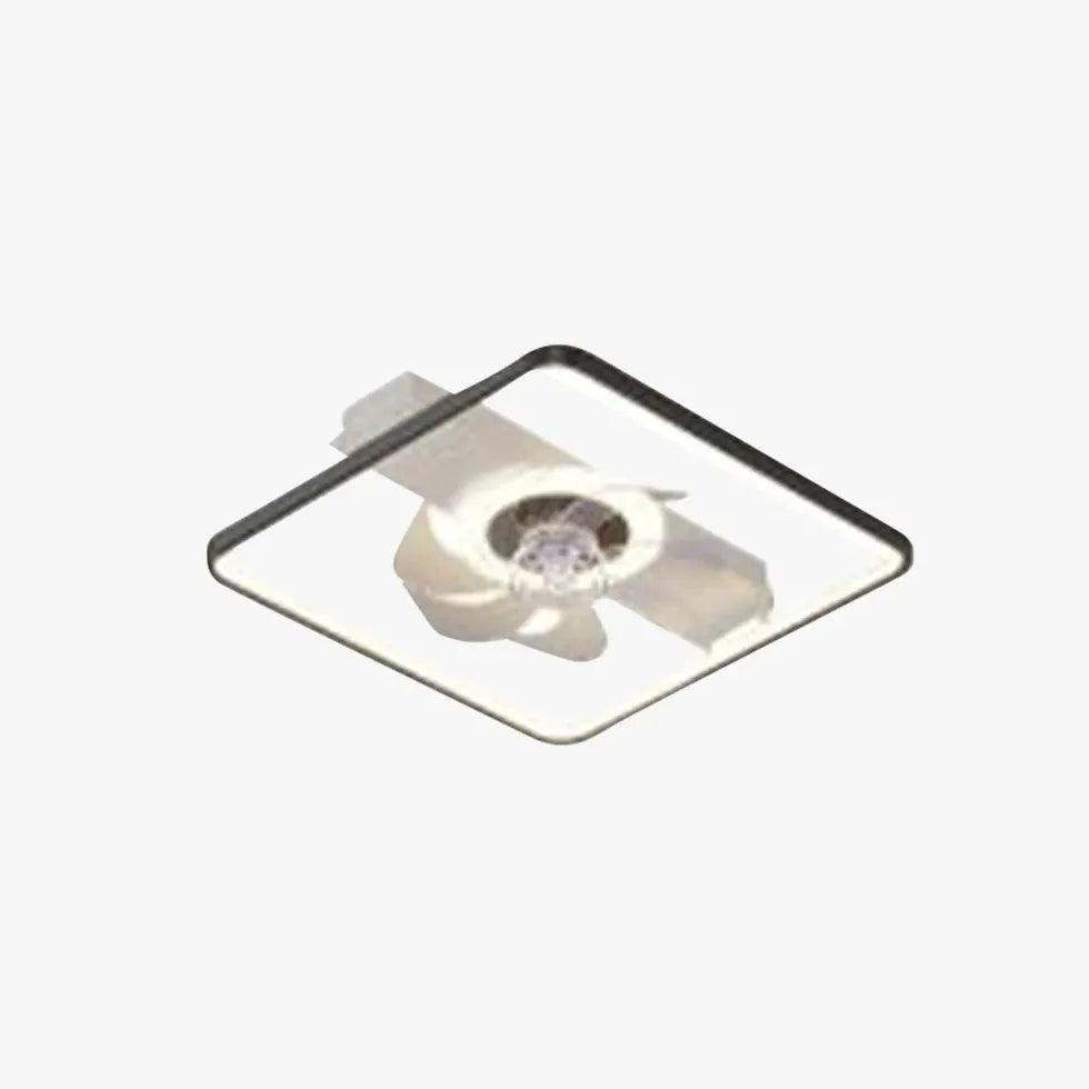 LED Outer Ring Modern Fan Light - Clowas