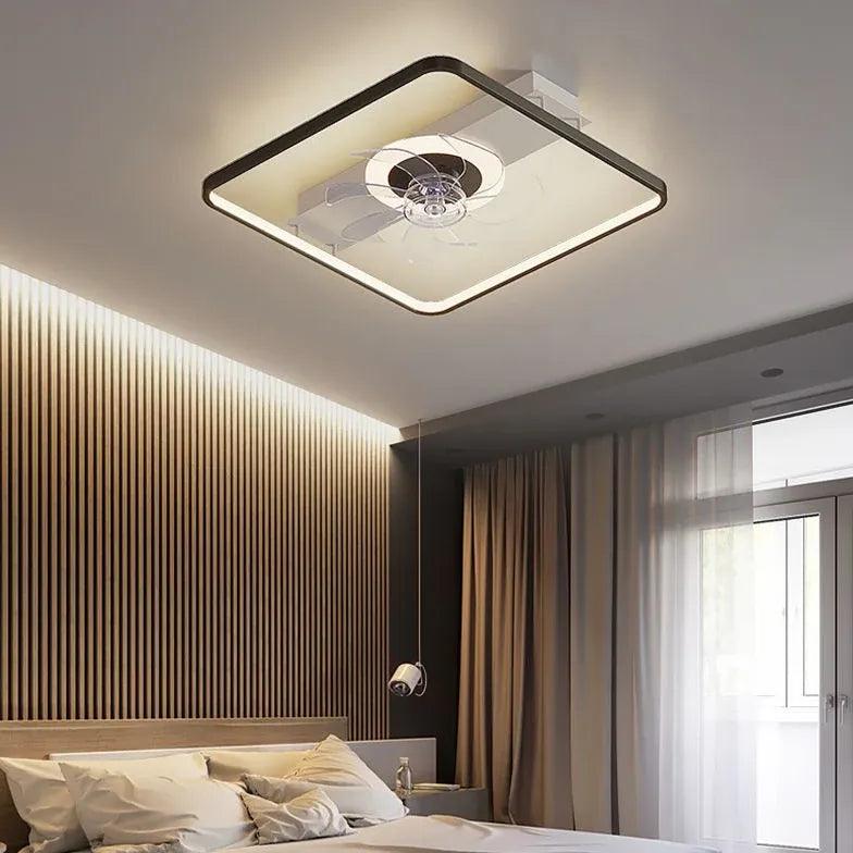 LED Outer Ring Modern Fan Light - Clowas
