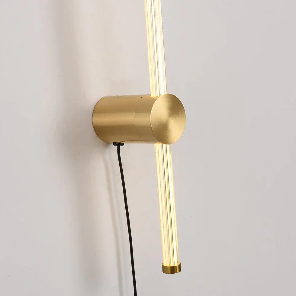 Linear Metal Plug in Wall Lights - Clowas