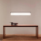 Modern White Linear LED Pendant Light