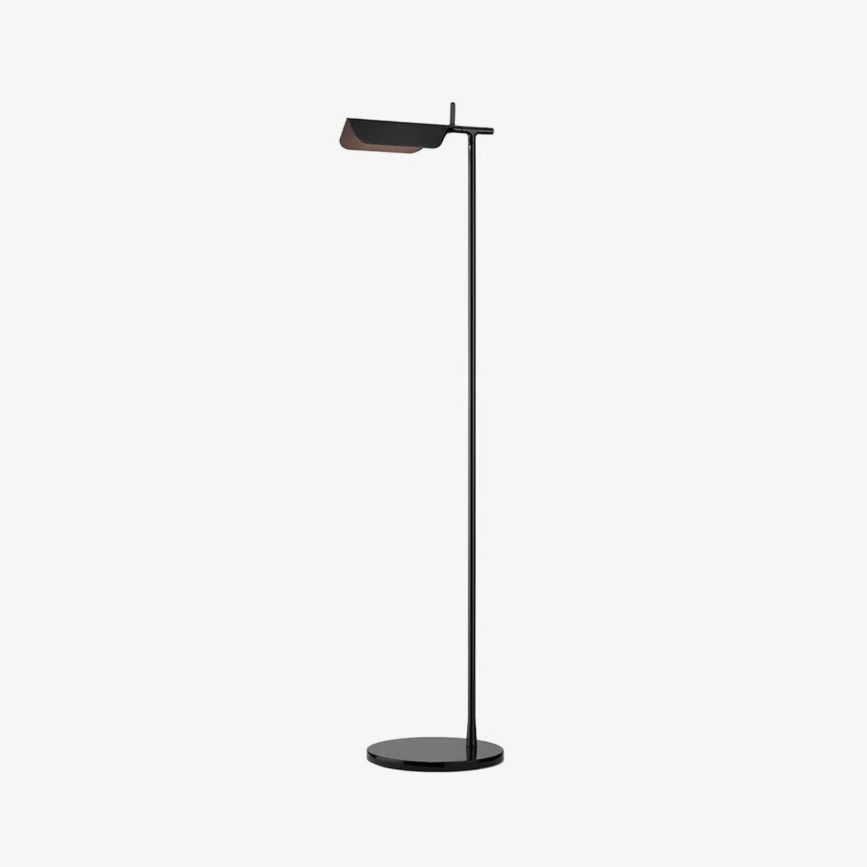 Black Metal Plug-In Linear Floor Lamp - Clowas