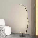Side-Face Outline Artistic Modern Table Lamp - Clowas