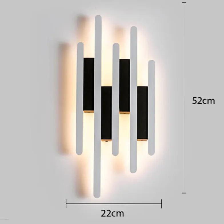 Linear Geometric Design Living Room Wall Light - Clowas