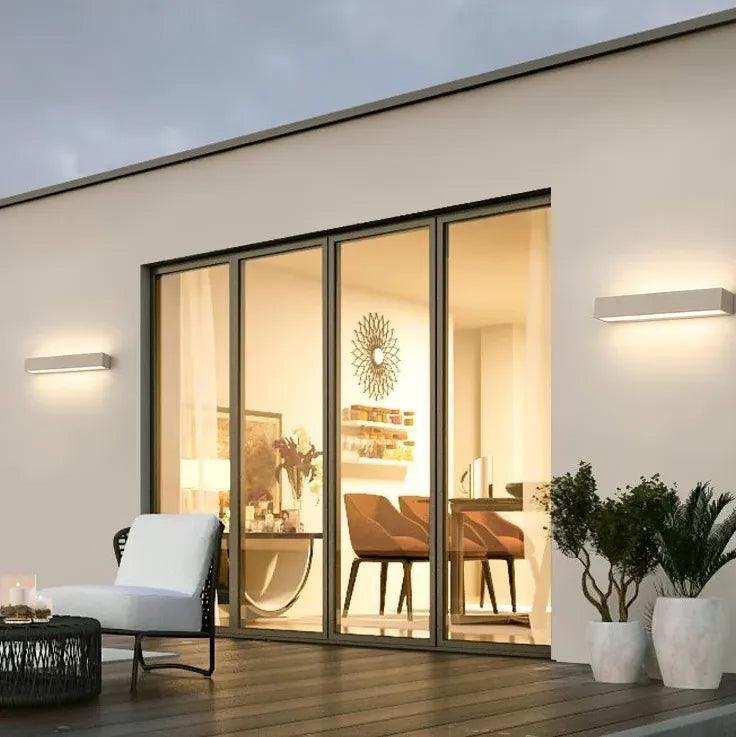 Rectangle Led Up and Down Wall Lights - Clowas