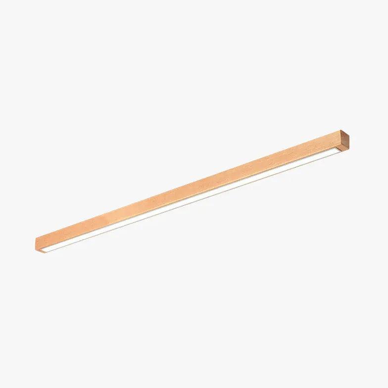 Rectangular LED Wooden Hallway Ceiling Light - Clowas