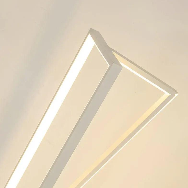 X-Shaped White Plug Tripod Floor Lamp - Clowas