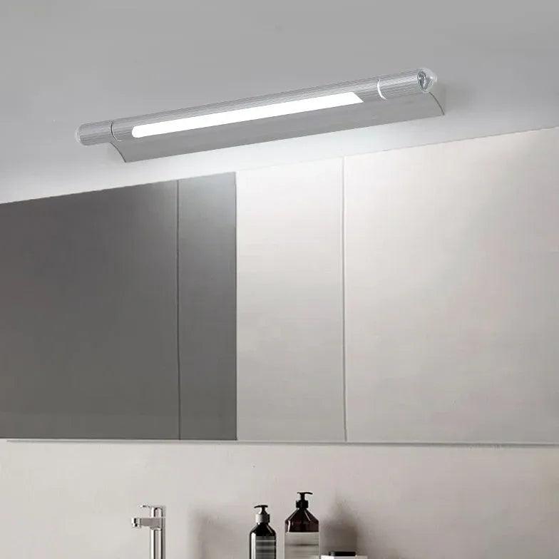 Silver Tube Led Bathroom Mirror Lights - Clowas