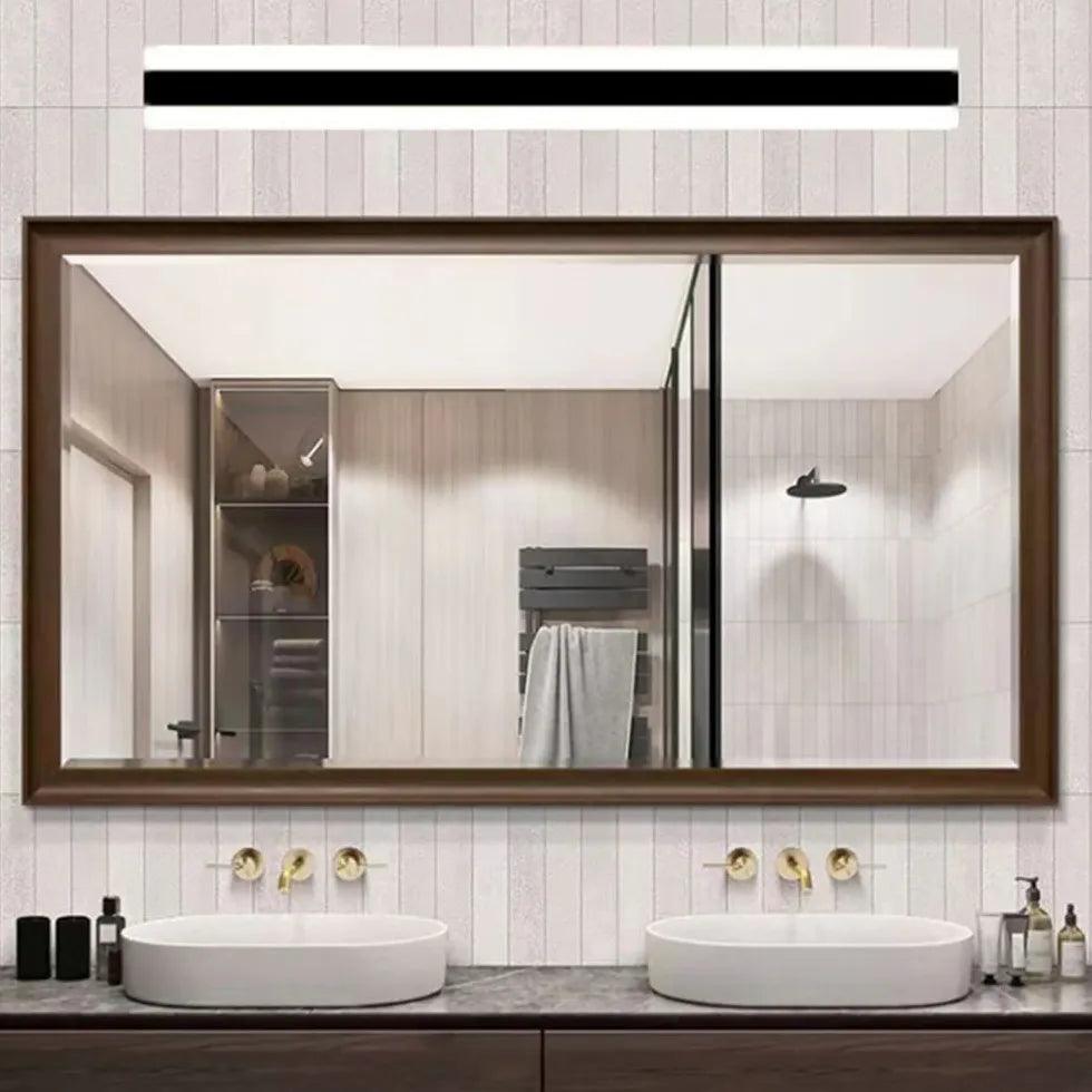 Black Modern Long LED Wall Lights - Clowas