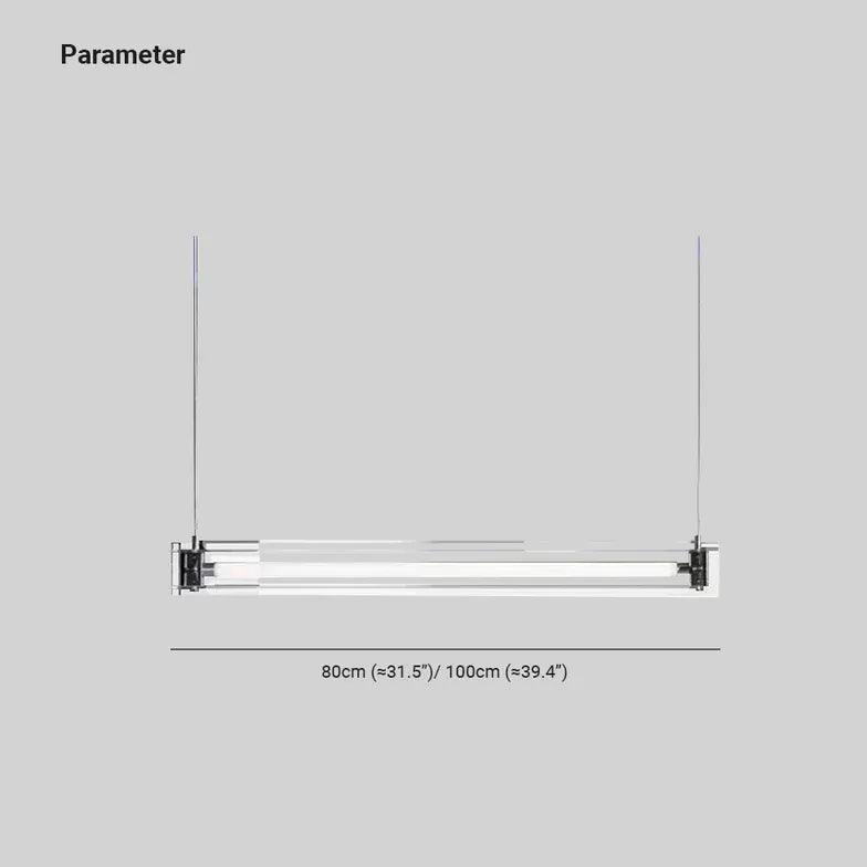 Clear Frame Minimalist White Pendant Light - Clowas