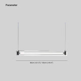 Clear Frame Minimalist White Pendant Light - Clowas