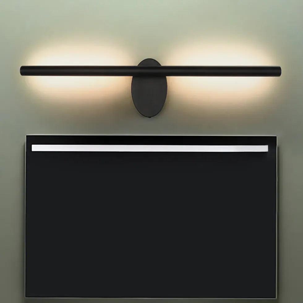 Metal Black Led Bathroom Mirror Lights - Clowas