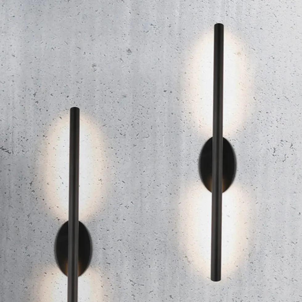Metal Black Led Bathroom Mirror Lights - Clowas