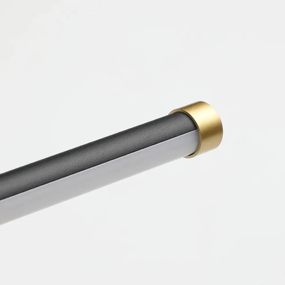 Long Strip Black Led Bathroom Mirror Lights - Clowas